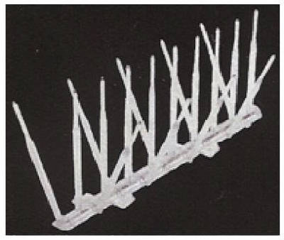Bird Spike, Clear Plastic, 5-In. x 6-Ft.