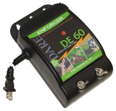 Enforcer Series Electric Fence Energizer, 3 Acre, Plug-In, 110-Volt
