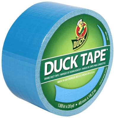 Electric Blue Duct Tape, 1.88-Inch x 20 Yds.