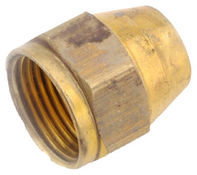 3/8-Inch Flare Brass Space Heater Nut