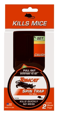 Spin Mouse Trap, 2-Pk.