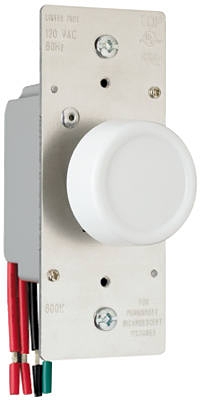 600-Watt Light Almond 3-Way Maximum Rotary Dimmer