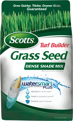 Turf Builder Dense Shade Grass Seed Mix, 3-Lbs., Covers 750 Sq. Ft.