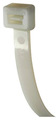 10-Pk. 36-In. White Heavy-Duty Cable Tie