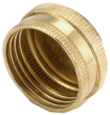 Pipe Cap Fitting, Lead-Free Brass, 3/4-In. GHT