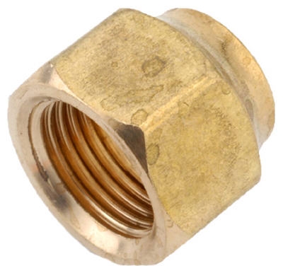 1/4 inch BRS Refrig FL Nut