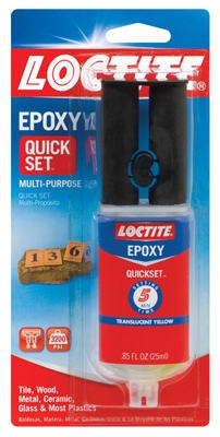 Epoxy Syringe Quick Set, 0.85-oz.
