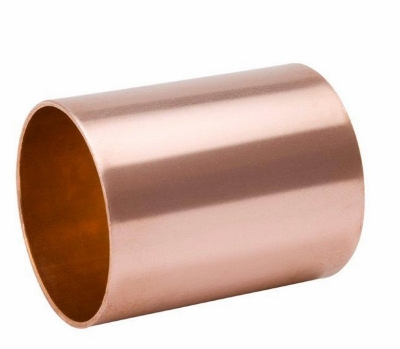 2-Inch Wrot Copper Coupling With Stop