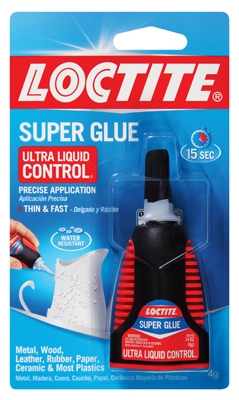 Super Glue Ultra Control Liquid, 4-Grams