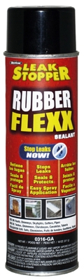 Leak Stopper Rubber Flexx Sealant, 18-oz. Aerosol
