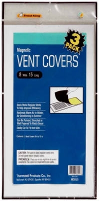 3-Pack 8 x 15-Inch Magnetic Vent Covers