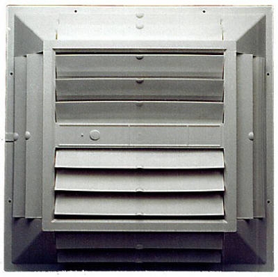 Evaporative Cooler Ceiling Grille, Plastic, 22-1/2 x 22-1/2 x 3-1/8 In.