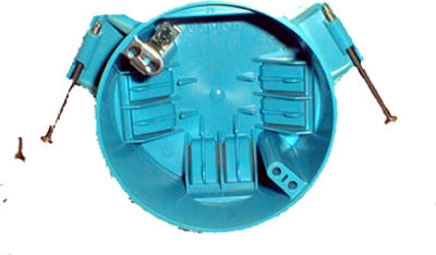 New Work Ceiling Box With Captive Nails