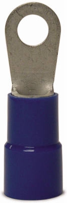 4-Pk. 1/2-In. Blue 6 AWG Ring Terminals