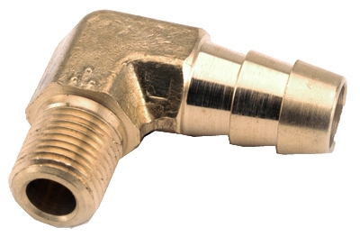 3/8-Inch Hose I.D. x 3/8-Inch Male Barb Insert Elbow