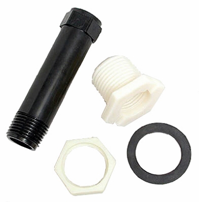 Evaporative Cooler Overflow Drain Kit, Nylon, 1/2-In.