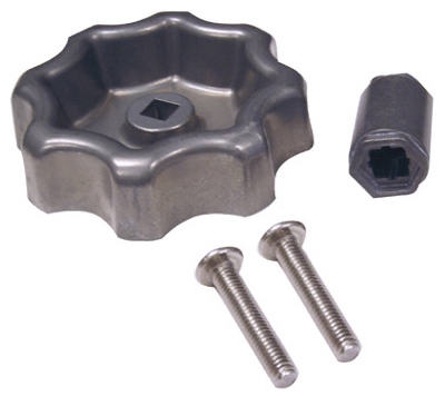 Sillcock Faucet Handle, Outdoor, Universal