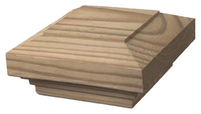 Post Cap, Traditional, 6 x 6