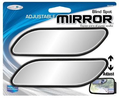 Car Blind-Spot Mirror, Rectangular, 2-Pk.