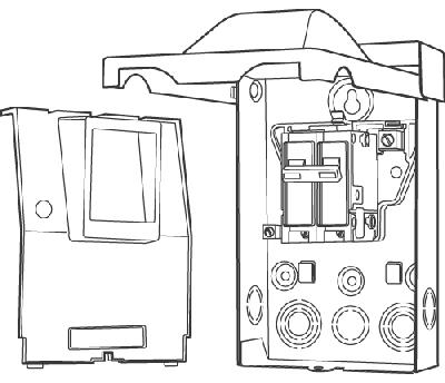 60A 2P Air Conditioning Disconnect