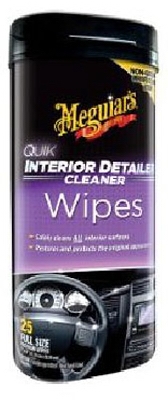 Car Interior Wipes, 25-Ct.