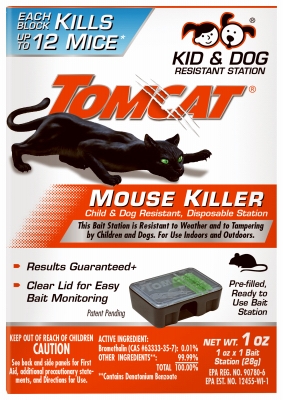 Mouse Bait Station, Sealed, Disposable