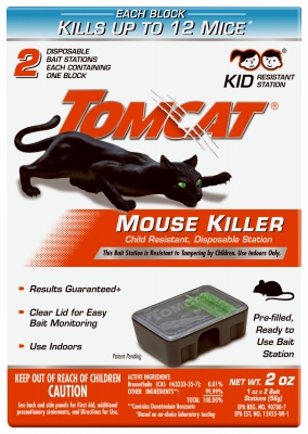 Mouse Bait Station, Sealed, Disposable, 2-Pk.