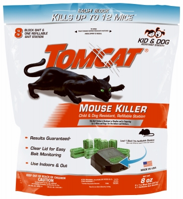 Mouse Killer Station, Refillable, 8-Pk.