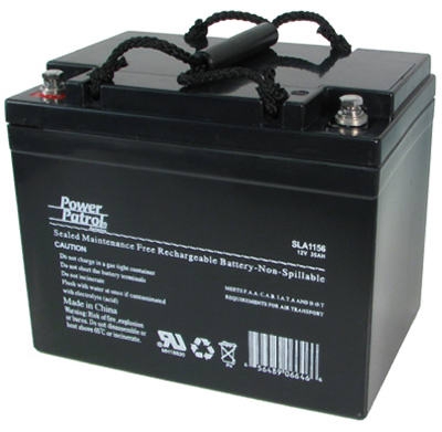Sealed Lead Acid Battery, 12-Volt, 34-Amp
