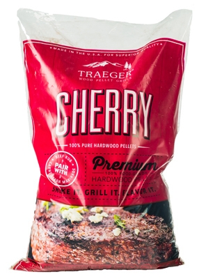 Barbeque Pellets, Cherry Hardwood, 20-Lb. Bag