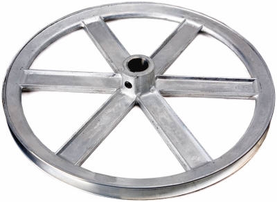 5/8 x 6-Inch V-Groove Die-Cast Pulley