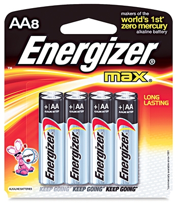  inchAA inch Alkaline Batteries, 8-Pk.