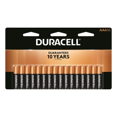 Alkaline Batteries,  inchAAA inch , 16-Pk.
