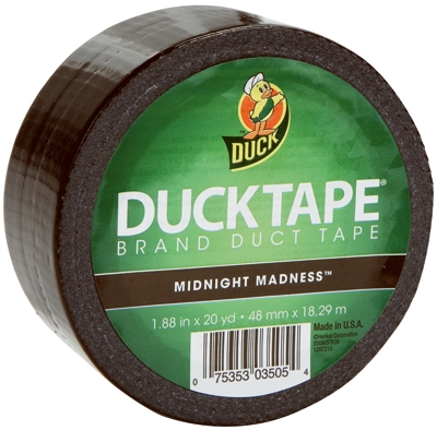 Black Duct Tape, 1.88-Inch x 20-Yard