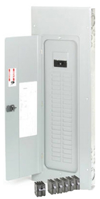 Load Center, Indoor, Main Breaker Installed, 200-Amp Main Breaker