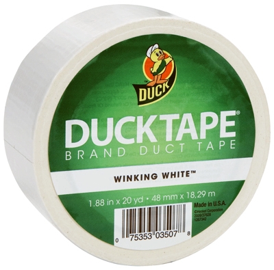 White Duct Tape , 1.88-Inch x 20-Yard