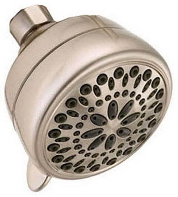 7-Spray Showerhead, Satin Nickel, 2.0 GPM