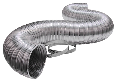 Transition Duct, Aluminum, 4 x 8-Ft.