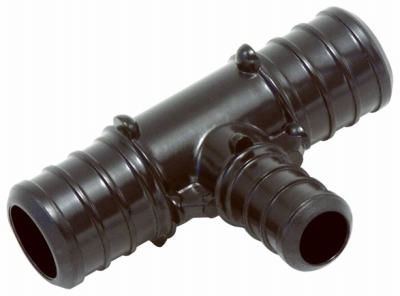 3/4 x 3/4 x 1/2-Inch Poly Pex Tee