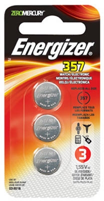 3-Pack 1.5V Watch/Calculator Battery