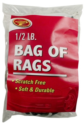 Bag of Rags Cleaning Cloths, 1/2-Lb.