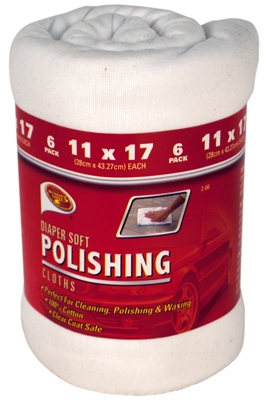 Car Polishing Cloth, Cotton, 11 x 17-In.