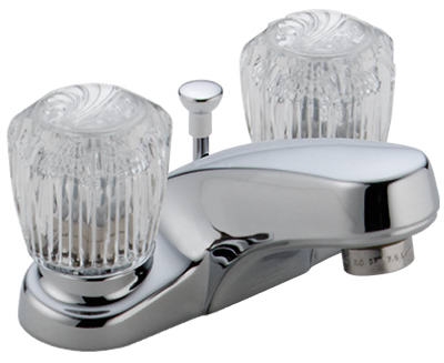 Classic Chrome 2-Lever Lavatory Faucet