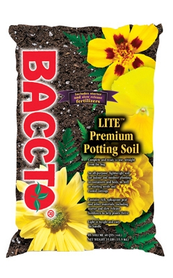 Lite Premium Potting Soil With Fertilizer, 40-Qts.