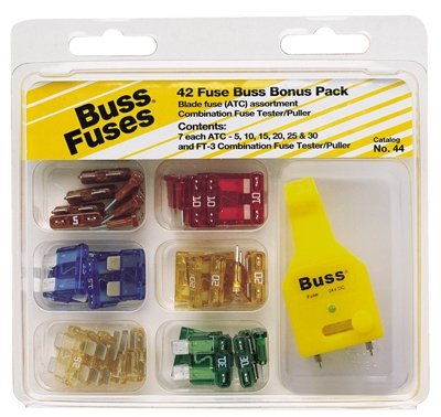 ATC Fuse Assortment, 43-Pc.