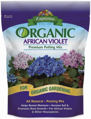 African Violet Potting Mix, Organic, 4-Qts.