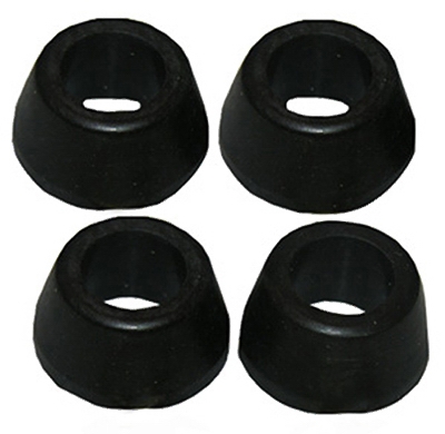 Rubber 3/8 Inch CONE WASHER (4-PC)