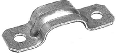 2-Hole Steel Service Cable Straps for 3#3 and 3#2, 6-Pack