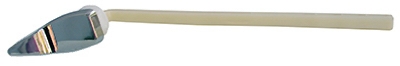 Toilet Flush Lever Mansfield 9 Inch Straight Plastic Arm,Chrome Plated Handle,