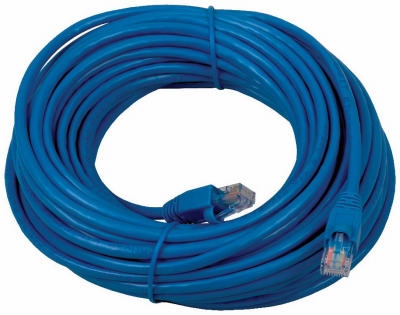 50-Ft. Blue Cat5 Cable